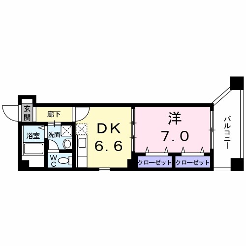 トラムアベニュー東砂の物件間取画像