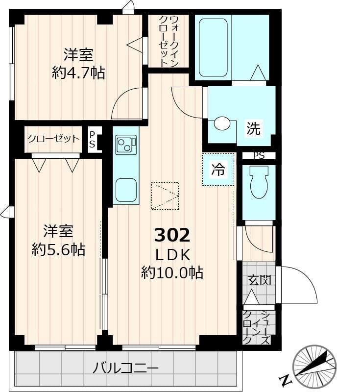 仮称ユアメゾン船堀Sの物件間取画像