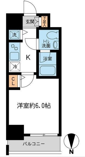 ＫＤＸレジデンス大島の物件間取画像