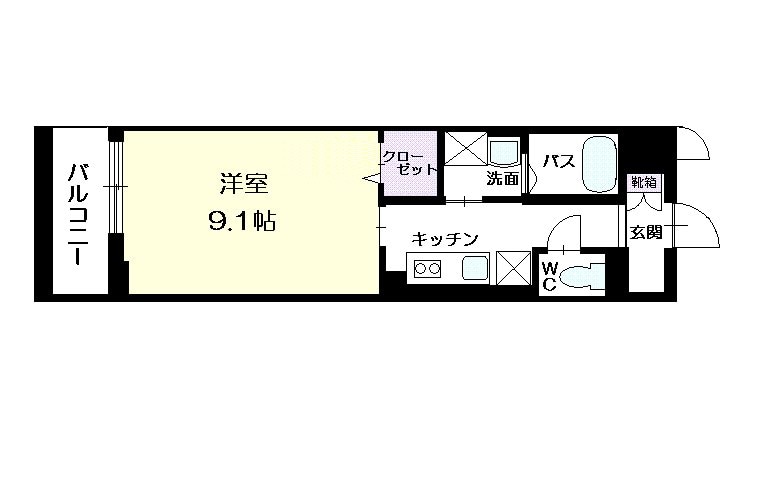 グラン　パールの物件間取画像