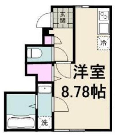 リブリ・kitakasaiの物件間取画像