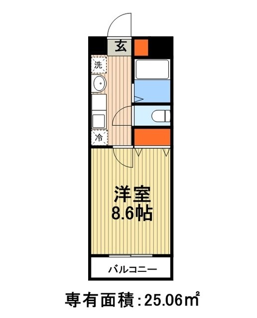 舞浜弐番館の物件間取画像