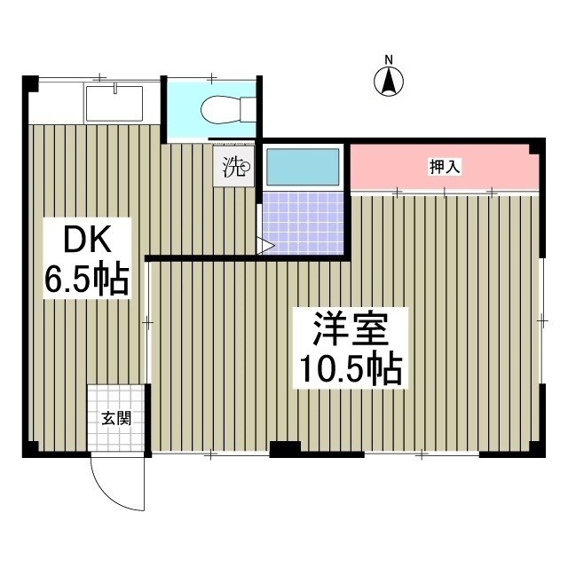 エルヴィータ北砂の物件間取画像