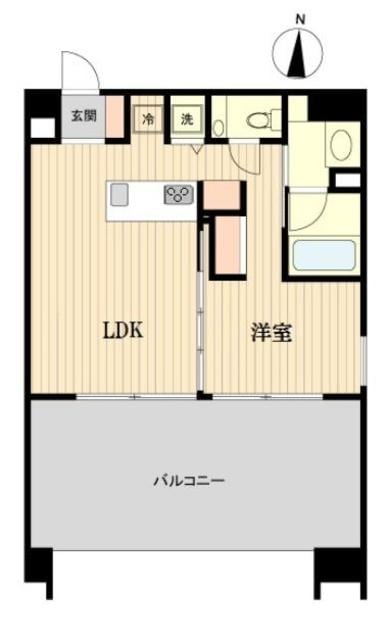 プライマル亀戸の物件間取画像