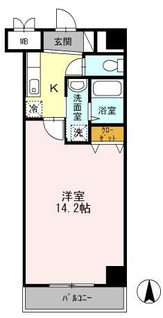 シュポール清澄白河の物件間取画像