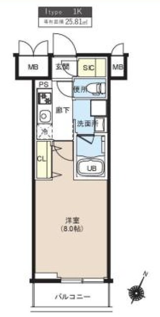 ＴＡＴＳＵＭＩスカイガーデンテラスの物件間取画像