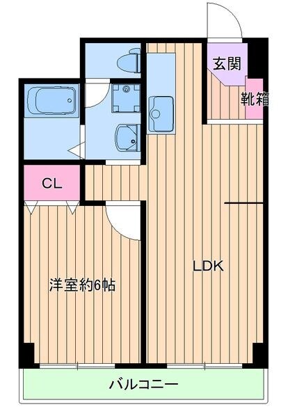 ツイン・コートの物件間取画像