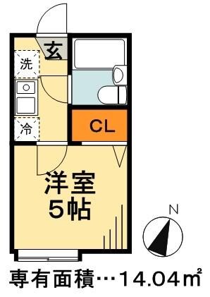 サンアベニューＣの物件間取画像