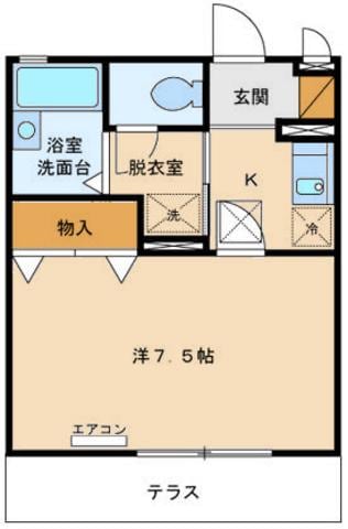 コンフォート北葛西の物件間取画像