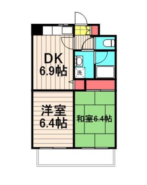 アビタシオン葛西の物件間取画像