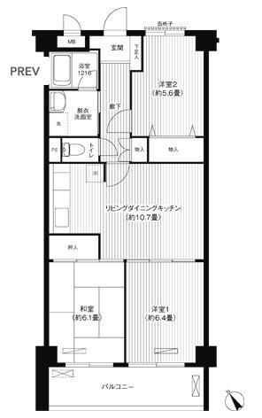 レジデンス雅鷺の物件間取画像