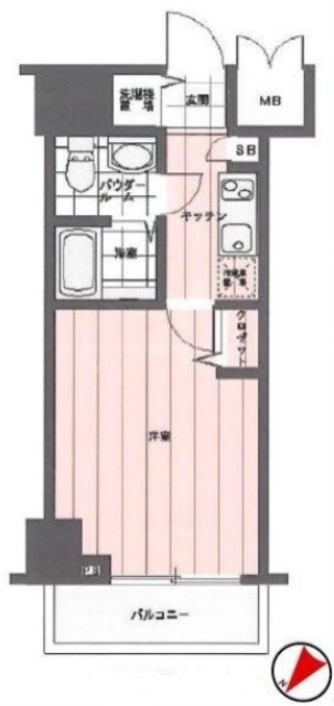 グランド・ガーラ日本橋兜町の物件間取画像