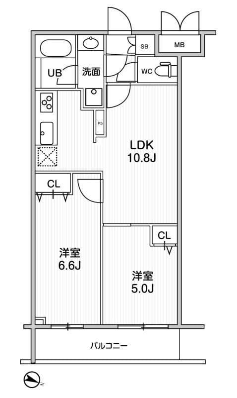 ＬＩＭＥ　ＲＥＳＩＤＥＮＣＥ　ＨＩＫＩＦＵＮＥの物件間取画像