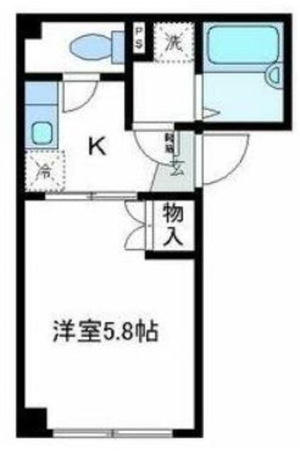 アダージョ中野の物件間取画像