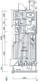 ガリシア錦糸町ステーションフロントの物件間取画像