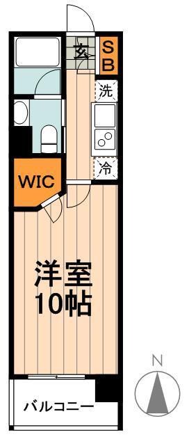 コンフォリア秋葉原EASTの物件間取画像