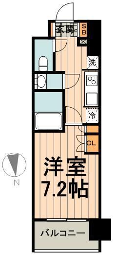 Ｗｏｒｌｄ　Ｒｅｓｉｄｅｎｃｅ　大手町の物件間取画像