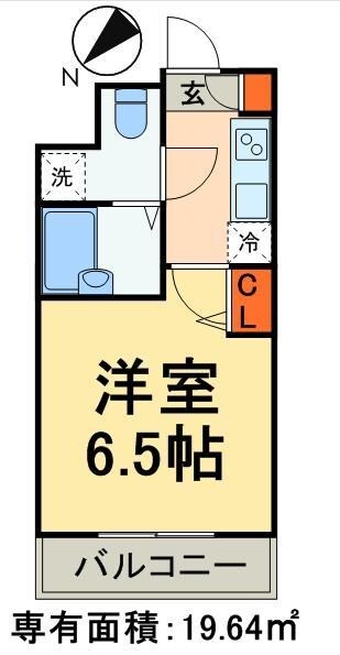 ガラ・シティ日本橋人形町の物件間取画像