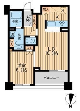 プロスペクト森下の物件間取画像