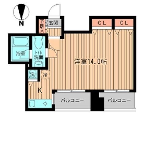 エルヴァージュ神田神保町の物件間取画像