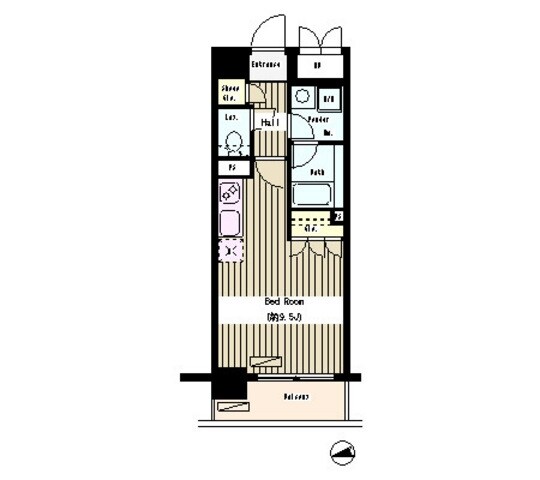 ＣＩＴＹ　ＣＵＲＲＥＮＴ大手町の物件間取画像