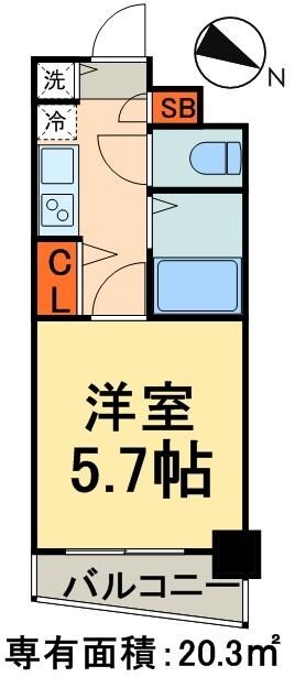 トーシンフェニックス日本橋浜町弐番館の物件間取画像