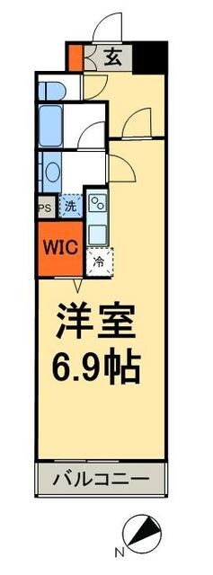 日本橋ファーストレジデンスの物件間取画像