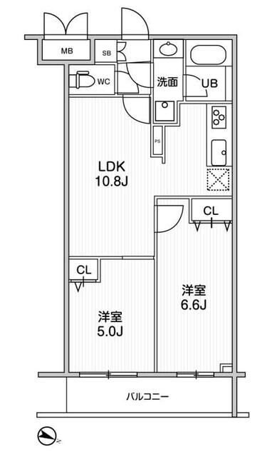 ＬＩＭＥ　ＲＥＳＩＤＥＮＣＥ　ＨＩＫＩＦＵＮＥの物件間取画像