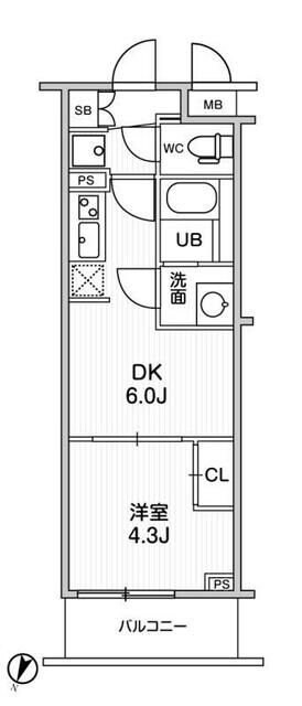 ＬＩＭＥ　ＲＥＳＩＤＥＮＣＥ　ＨＩＫＩＦＵＮＥの物件間取画像