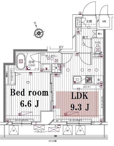 スプレスター浅草寿町の物件間取画像