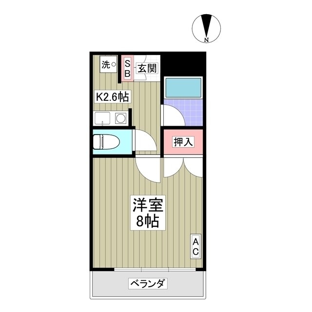 本間ビルの物件間取画像