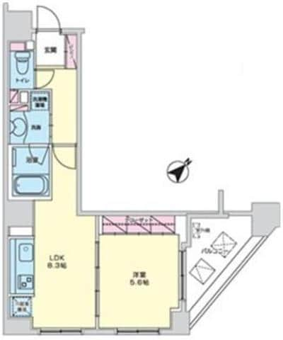 エコロジー柳橋レジデンスの物件間取画像