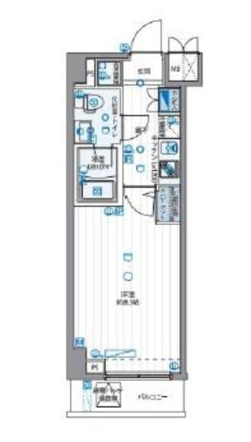 パティーナ住吉の物件間取画像