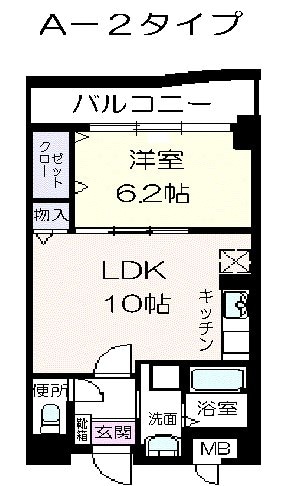 ラポール西大島　イーストの物件間取画像