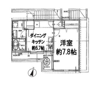 リーヴェルポート立石フェリーチェの物件間取画像