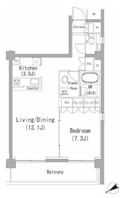 ＰＥＲＣＨ南青山の物件間取画像