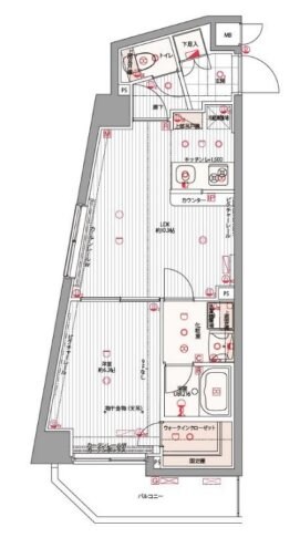 パティーナ曳舟の物件間取画像