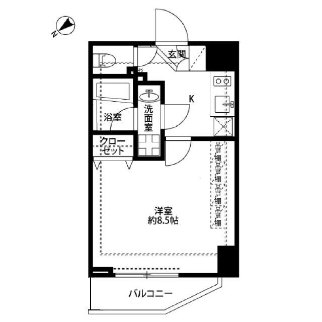 プレール・ドゥーク向島の物件間取画像