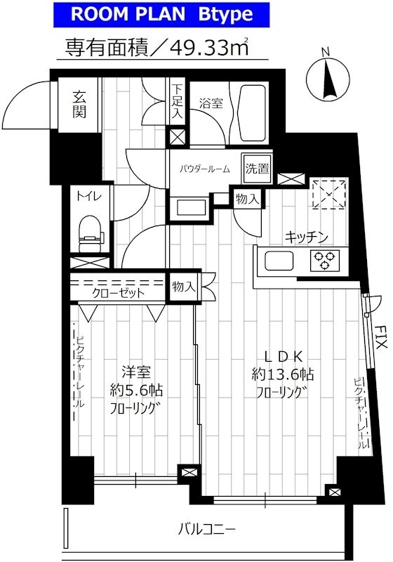 ステージファースト上野の物件間取画像