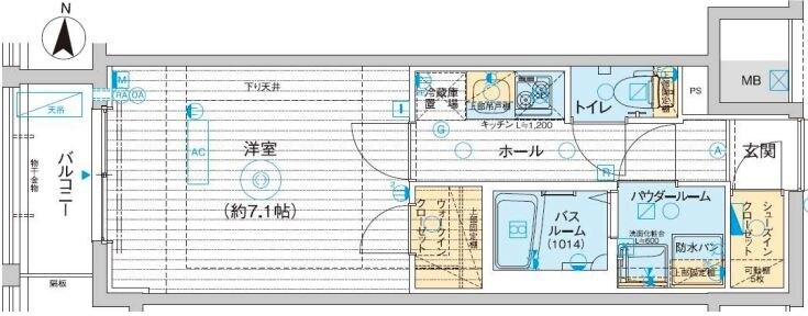 エステムプラザＴＯＫＹＯＲＩＳＥの物件間取画像