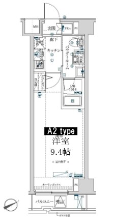 スクエアシティ向島の物件間取画像