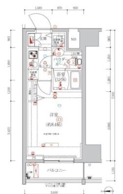 アルテシモ　クルセの物件間取画像