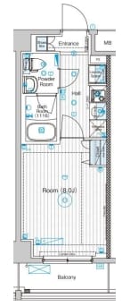 フュージョナル東墨田の物件間取画像