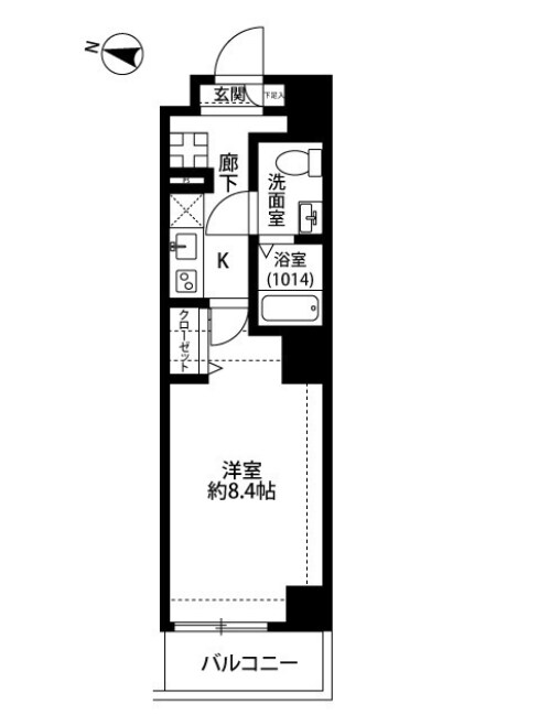 プレール・ドゥーク本所吾妻橋IIの物件間取画像