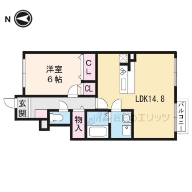 アンシャンテオーンズの物件間取画像