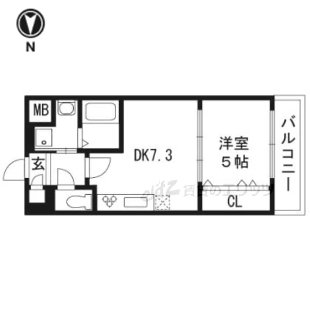 エストラーダ・ブランカ下中条の物件間取画像