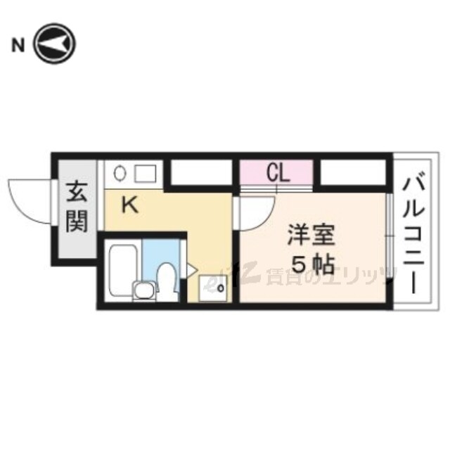 アンフィニィ西町の物件間取画像