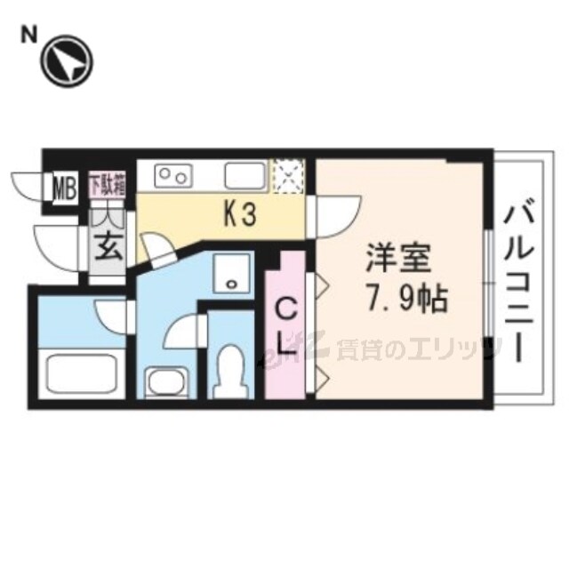 ネオパレス南茨木の物件間取画像