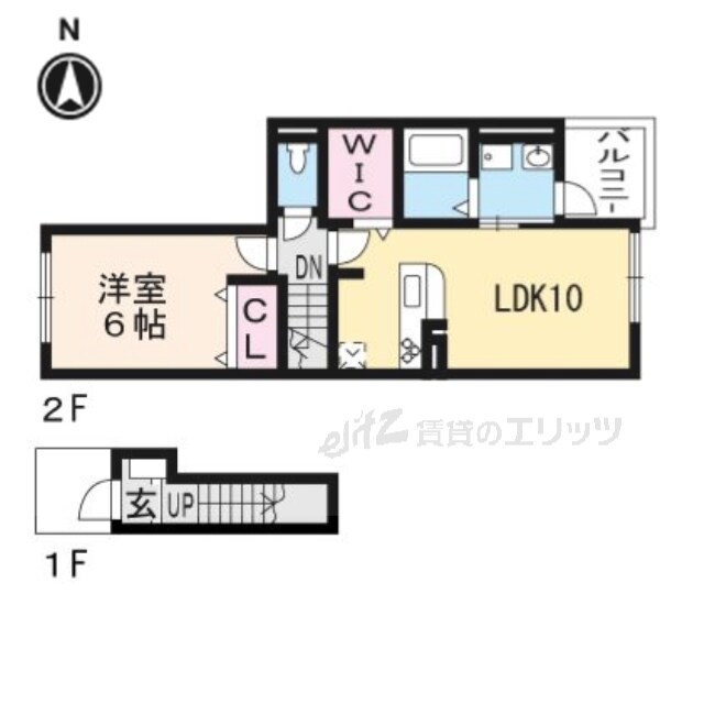 ルル　オブ　千里丘プログレッソの物件間取画像