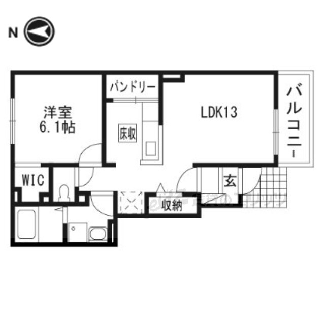 エイト史竹の物件間取画像